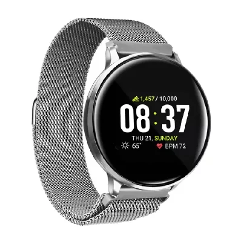 Itouch Sport 3 Womens Multi-Function Silver Tone Smart Watch 42203s-51-004