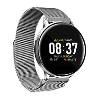 Itouch Sport 3 Womens Multi-Function Silver Tone Smart Watch 42203s-51-004