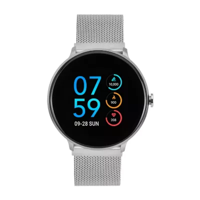Itouch Sport 3 Womens Multi-Function Silver Tone Smart Watch 42203s-51-004