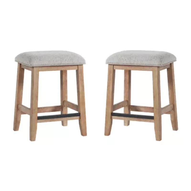 Tyler Dining Collection 2-pc. Counter Height Upholstered Bar Stool