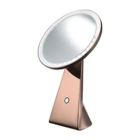 NuBrilliance Cordless 8'' Diameter 5X Rechargeable Magnification Mirror