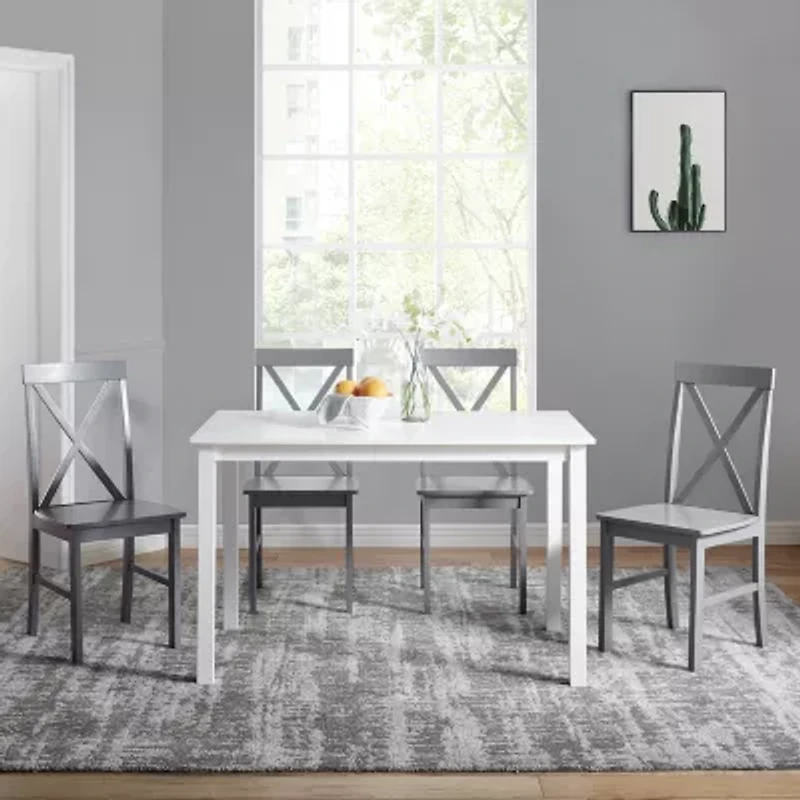 Eugene Farmhouse 5-PC Dining Set