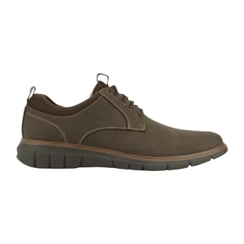 Dockers Cooper Mens Round Closed Toe Oxford Shoes