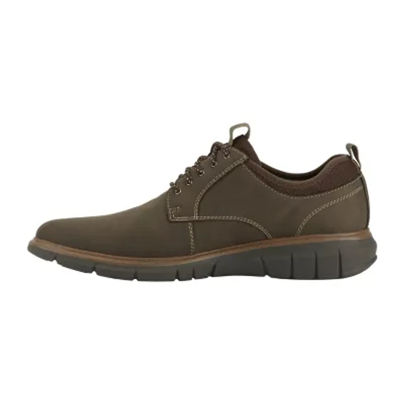 Dockers Cooper Mens Round Closed Toe Oxford Shoes
