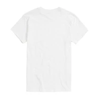 Jaws Mens Crew Neck Short Sleeve Regular Fit Graphic T-Shirt