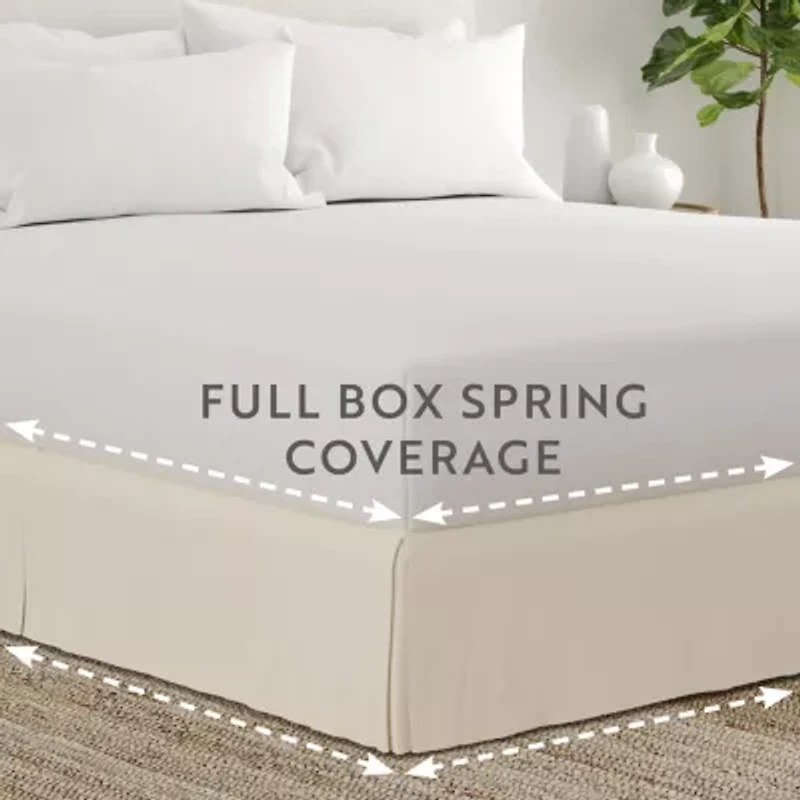 Casual Comfort Luxury Pleated 14" Hypoallergenic Wrinkle Resistant Bed Skirt