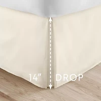 Casual Comfort Luxury Pleated 14" Hypoallergenic Wrinkle Resistant Bed Skirt