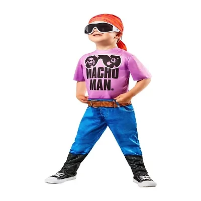 Toddler Unisex Wwe Randy Savage 2-Pc. Toddler Kid Costume WWE 2-pc. Costume
