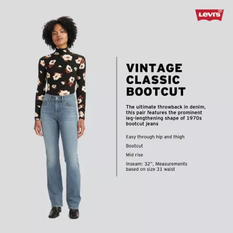 Levi's® Womens Mid Rise Classic Bootcut Jean