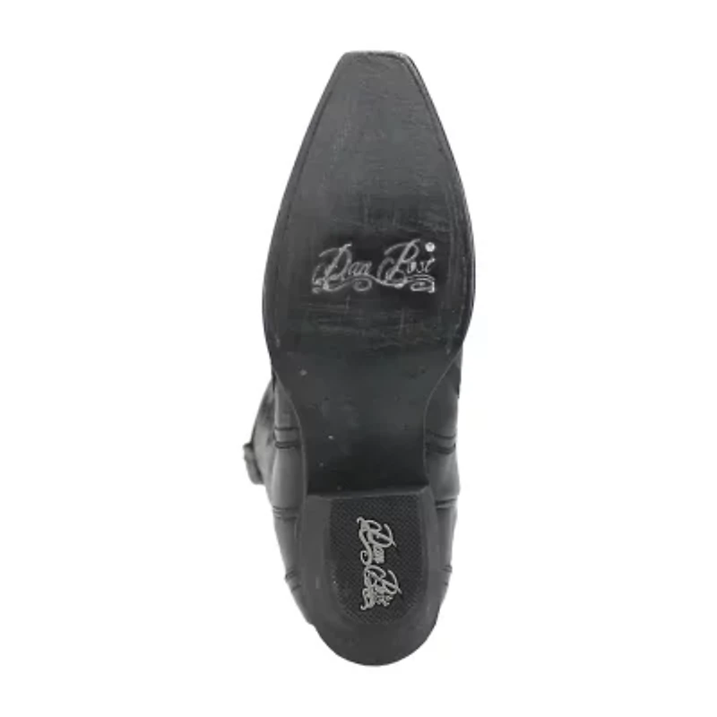 Dan Post Womens Hallie Block Heel Cowboy Boots