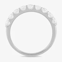 Womens 1/2 CT. T.W. Lab Grown White Diamond 10K Gold Wedding Band
