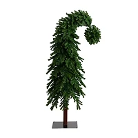 Nearly Natural Green Santa’S Hat Led Lights And Bendable Branches Foot Pre-Lit Fir Christmas Tree