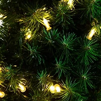 Nearly Natural Pre-Lit Artificial Cactus 500 Micro Led Lights 7 Foot Pre-Lit Fir Christmas Tree