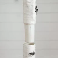 Nearly Natural 3ft Pre-Lit Artificial White Birch With 92 Warm White Led Lights 3 Foot Pre-Lit Birch Christmas Tree