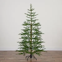 Nearly Natural Pre-Lit Artificial Natural Fresh Cut Fir With Instant Connect Technology And 230 Color Changing Led Dewdrop Lights 6 Foot Pre-Lit Fir Christmas Tree