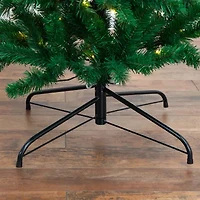 Nearly Natural Pre-Lit Artificial  Green Christmas Pine Archway With 650 Multifunction Warm White Led Lights 8 Foot Pre-Lit Multi-Function Lights Pine Christmas Tree