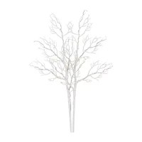 Nearly Natural 35in Pre-Lit Artificial White Birch Branches With 80 Warm White Led Lights 2-pc. Pick