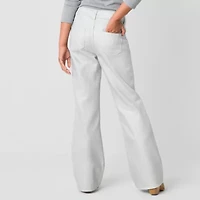 Thereabouts Little & Big Kid Girls Shine Flare Leg Jean