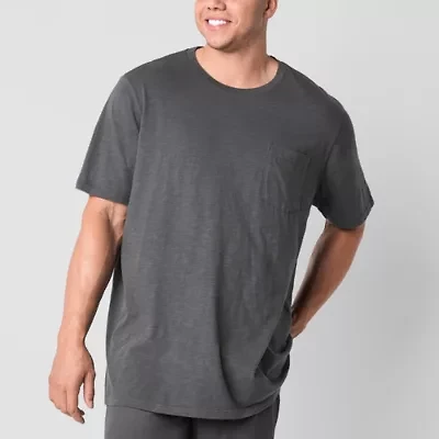 mutual weave Mens Crew Neck Short Sleeve Big and Tall T-Shirt