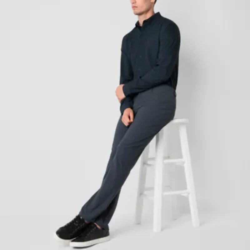Stylus 5 Pocket Pant Mens Slim Fit Flat Front