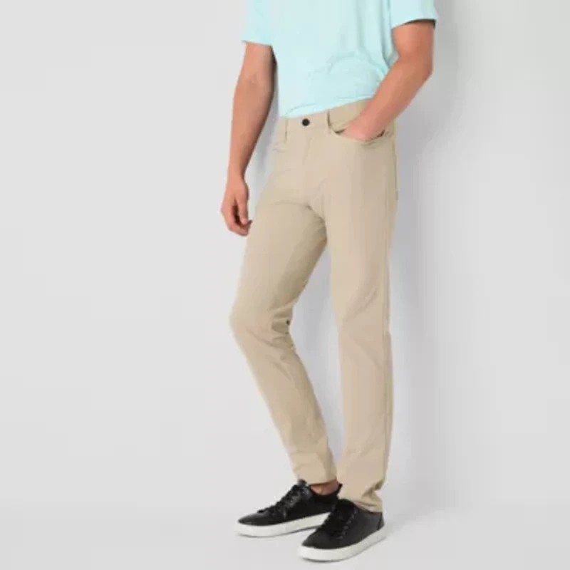 Stylus 5 Pocket Pant Mens Slim Fit Flat Front