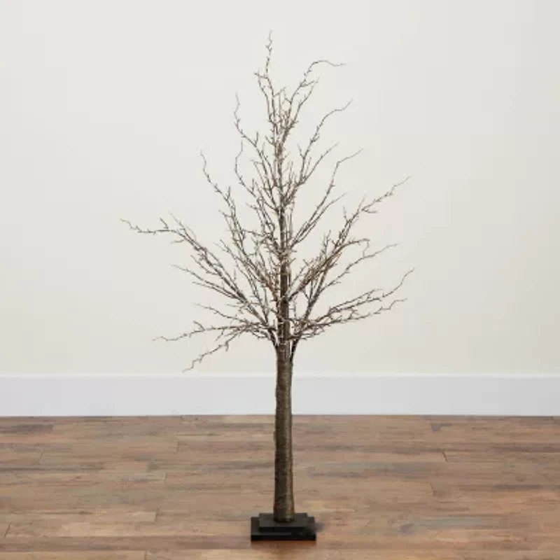 Nearly Natural 4ft Pre-Lit Artificial Twig With 240 Warm White Led Lights 4 Foot Pre-Lit Christmas Tree