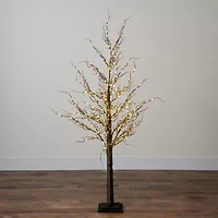 Nearly Natural 5ft Pre-Lit Artificial Twig With 360 Warm White Led Lights 5 Foot Pre-Lit Christmas Tree