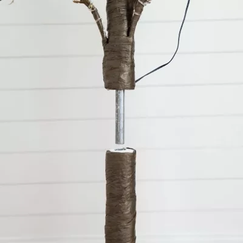 Nearly Natural 6ft Pre-Lit Artificial Twig With 480 Warm White Led Lights 6 Foot Pre-Lit Christmas Tree