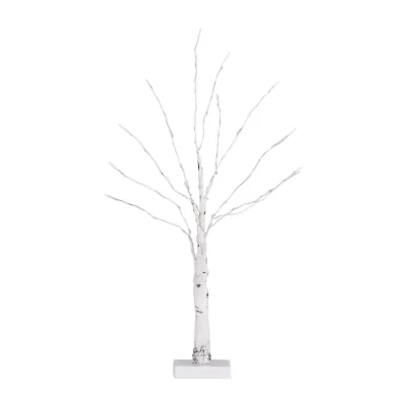 Nearly Natural 2ft Pre-Lit With 60 Warm White Led Lights Christmas Tree