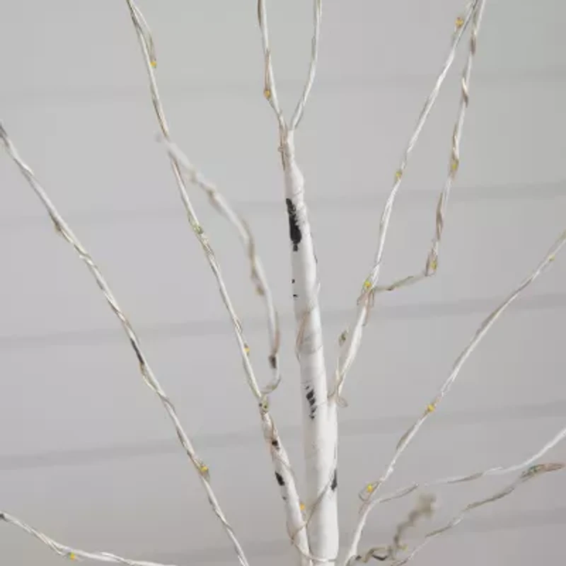 Nearly Natural 2ft Pre-Lit With 60 Warm White Led Lights Christmas Tree