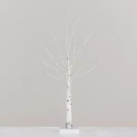 Nearly Natural 2ft Pre-Lit With 60 Warm White Led Lights Christmas Tree