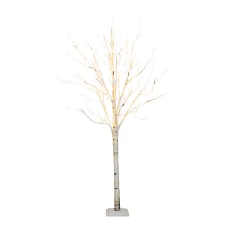 Nearly Natural 6ft Pre-Lit Artificial With 300 Warm White Led Lights Christmas Tree