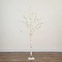 Nearly Natural 6ft Pre-Lit Artificial With 300 Warm White Led Lights Christmas Tree
