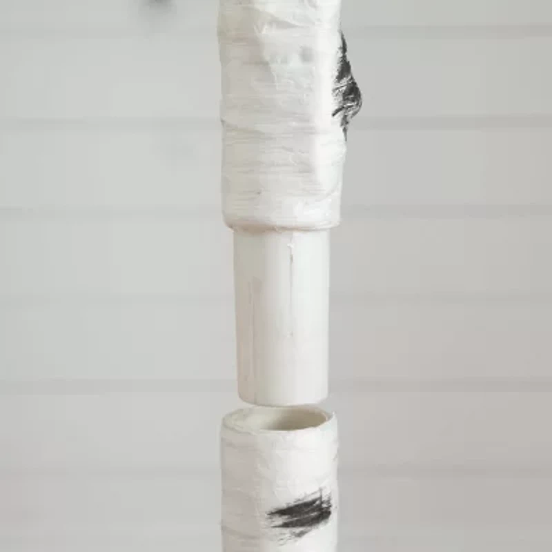 Nearly Natural 7ft Pre-Lit Artificial White Birch With 400 Warm White Led Lights 7 Foot Pre-Lit Birch Christmas Tree