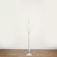Nearly Natural 8ft Pre-Lit Artificial With 500 Warm White Led Lights Christmas Tree