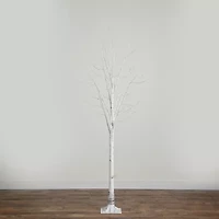 Nearly Natural 8ft Pre-Lit Artificial With 500 Warm White Led Lights Christmas Tree