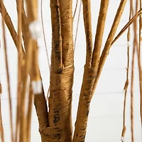 Nearly Natural 6ft Pre-Lit Artificial Willow  With 160 Warm White Led Lights 6 Foot Pre-Lit Willow Christmas Tree