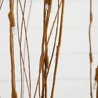 Nearly Natural 6ft Pre-Lit Artificial Willow  With 160 Warm White Led Lights 6 Foot Pre-Lit Willow Christmas Tree