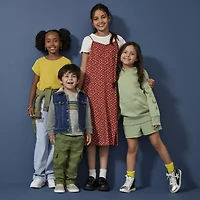 Thereabouts Little & Big Kid Girls Midi Dots Dress Set