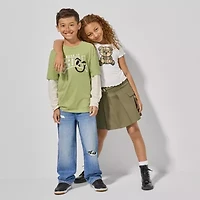 Thereabouts Little & Big Kid Boys Adjustable Waist Mid Rise Loose Fit Jean