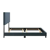 Modern Upholstered Rectangle Bed