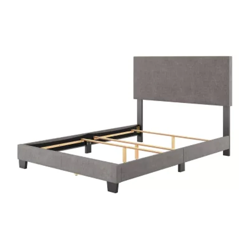 Modern Upholstered Rectangle Bed