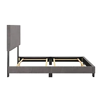 Modern Upholstered Rectangle Bed