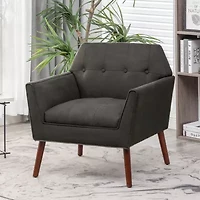 Take-A-Seat Andy Mid Century Modern Accent Lounge Armchair