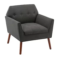 Take-A-Seat Andy Mid Century Modern Accent Lounge Armchair