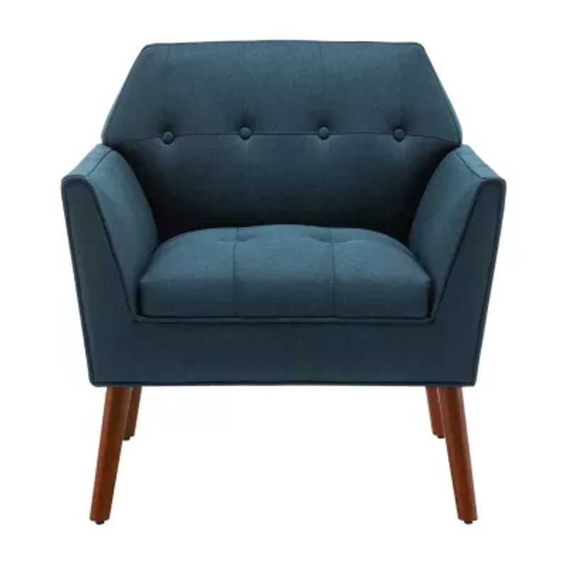 Take-A-Seat Andy Mid Century Modern Accent Lounge Armchair