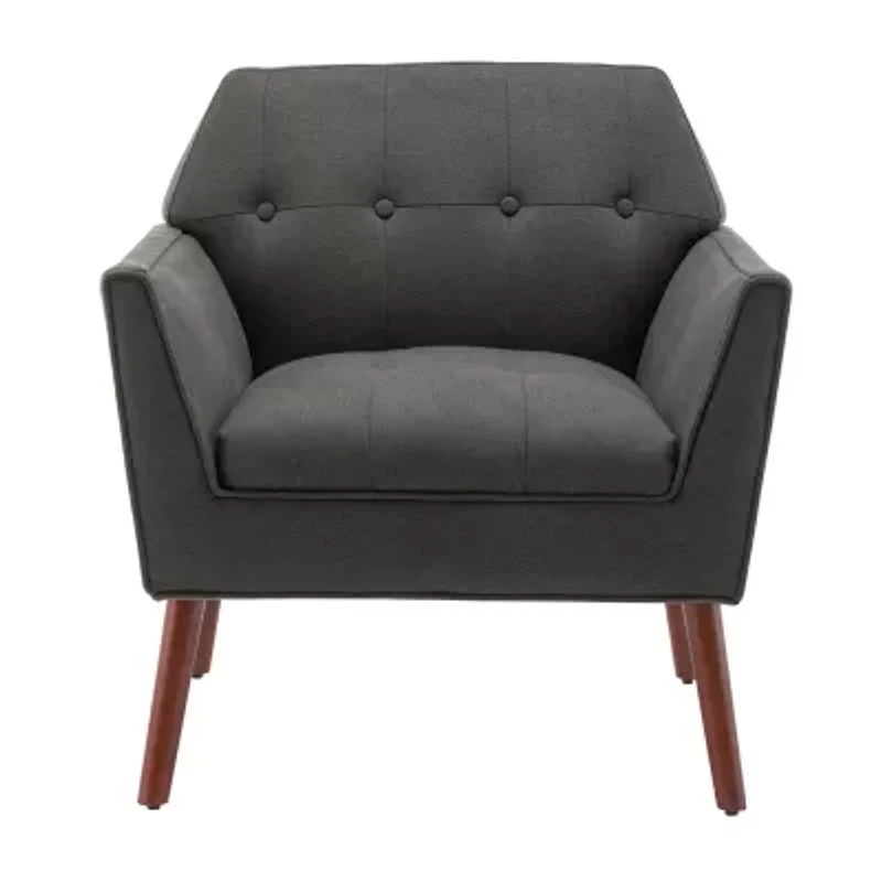 Take-A-Seat Andy Mid Century Modern Accent Lounge Armchair