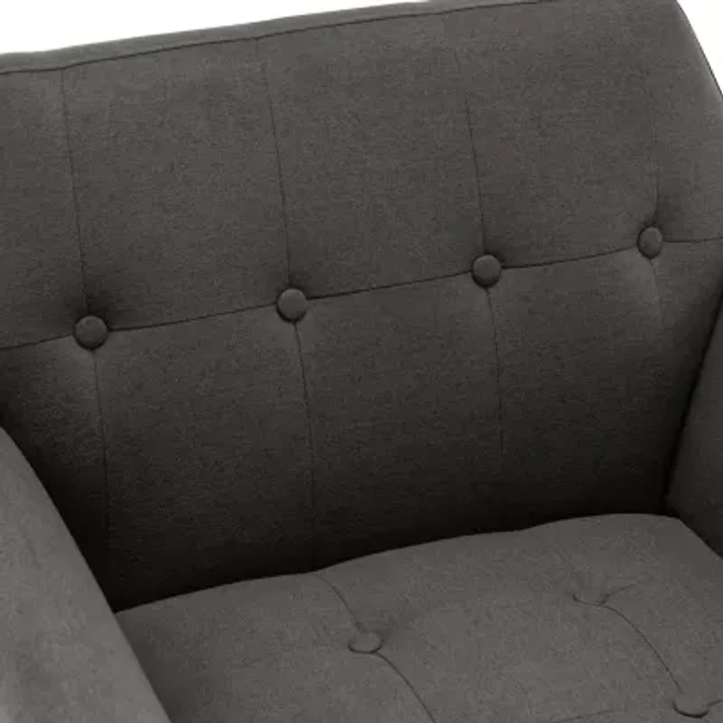 Take-A-Seat Andy Mid Century Modern Accent Lounge Armchair