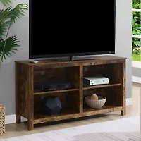Montana Highboy TV Stand With Shelves