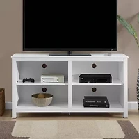 Montana Highboy TV Stand With Shelves